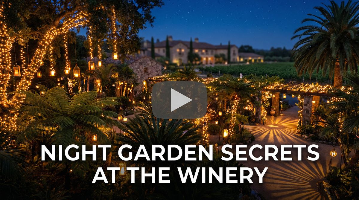 国产视频植物视频-夜间植物园灯光秀